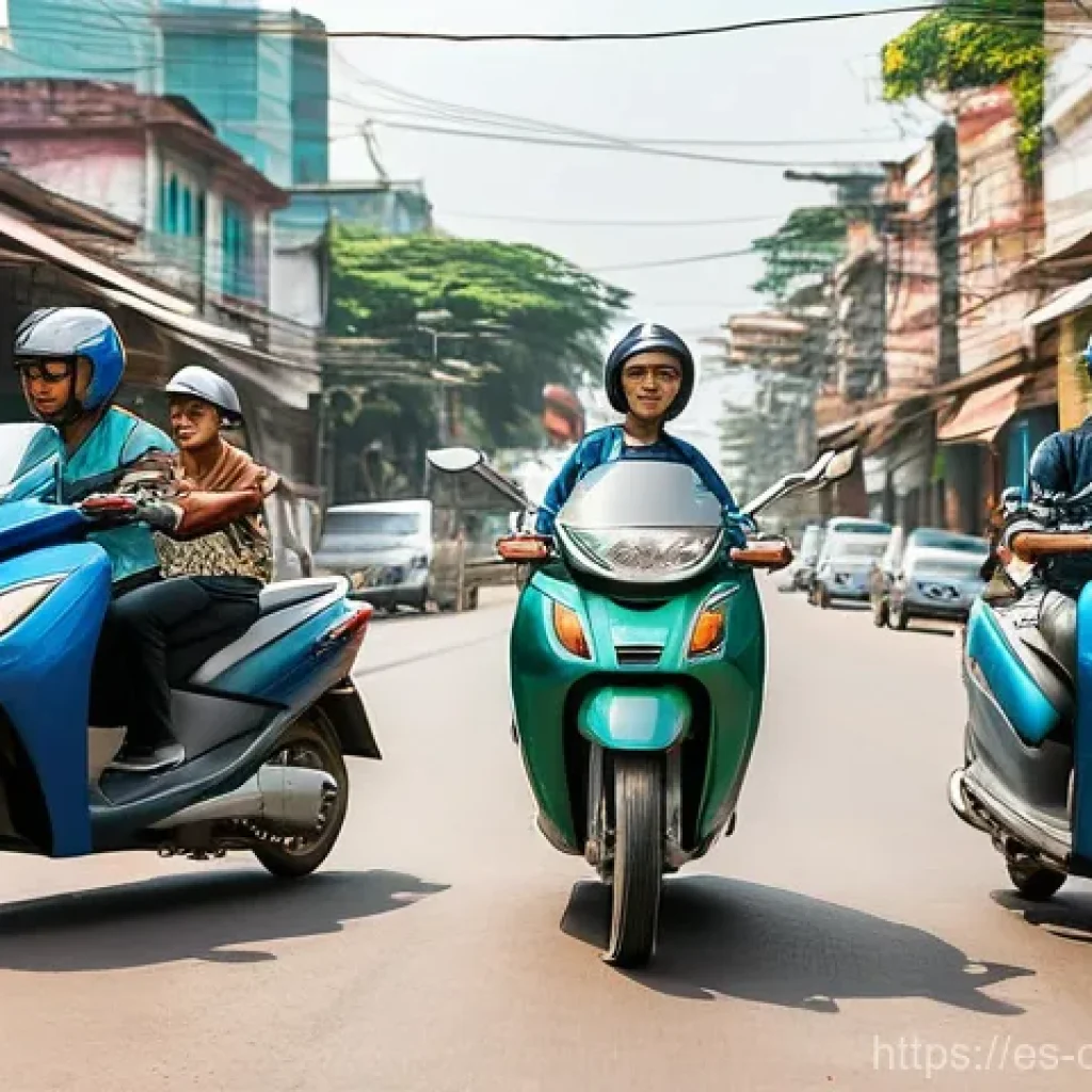 프놈펜 스타트업 생태계 - Here are three detailed image prompts in English, designed to capture the essence of Phnom Penh's vi...