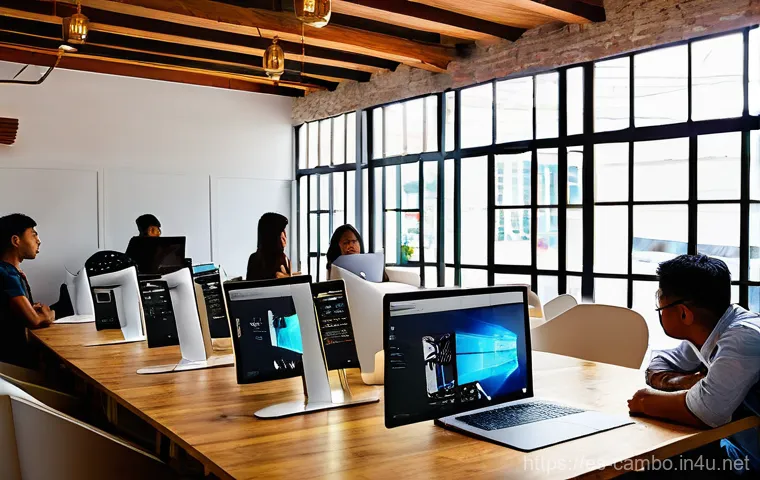 프놈펜 스타트업 생태계 - Prompt 1: Innovative Co-working Space in Phnom Penh** 프놈펜 스타트업 생태계 - Prompt 1: Innovative Co-working Space in Phnom Penh**