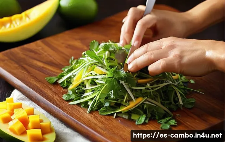 El Secreto Refrescante de Camboya: Tu Próxima Ensalada de Mango Favorita 3 캄보디아 망고 샐러드 관련 이미지 1